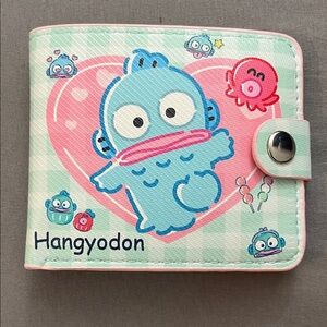 Sanrio Hangyodon brand new anime snap wallet